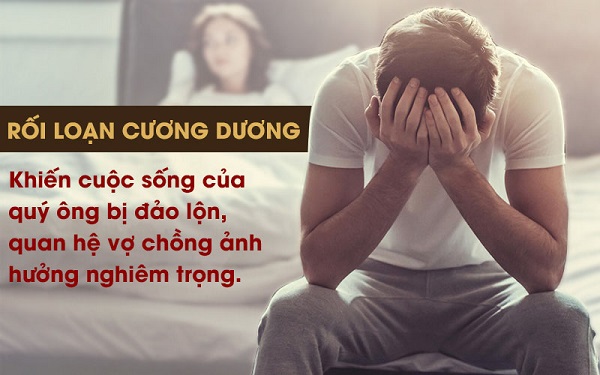 Nguyên nhân rối loạn cương dương