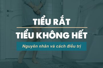 Tiểu khó tiểu không hết là bị làm sao?